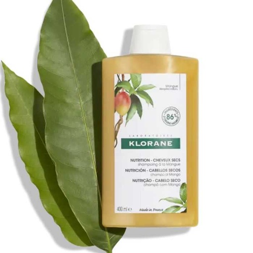 KLORANE Shampooing Au Beurre De Mangue 400ml